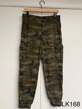 Sanctuary Standard Surplus Camo Cargo Jogger Pants Size 27